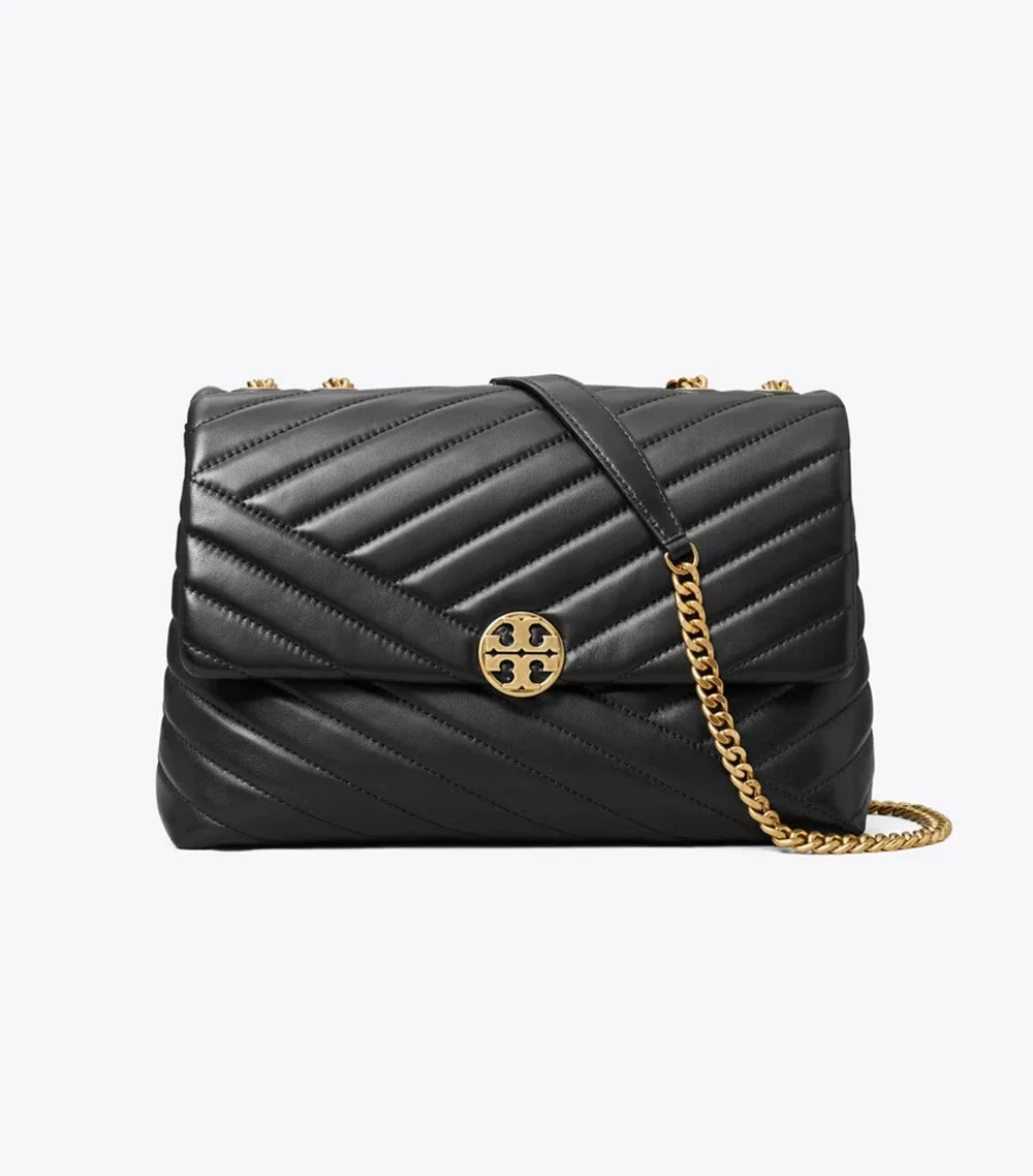NEW‼️Tory Burch Willa Chevron Large Shoulder Bag 187337 $625